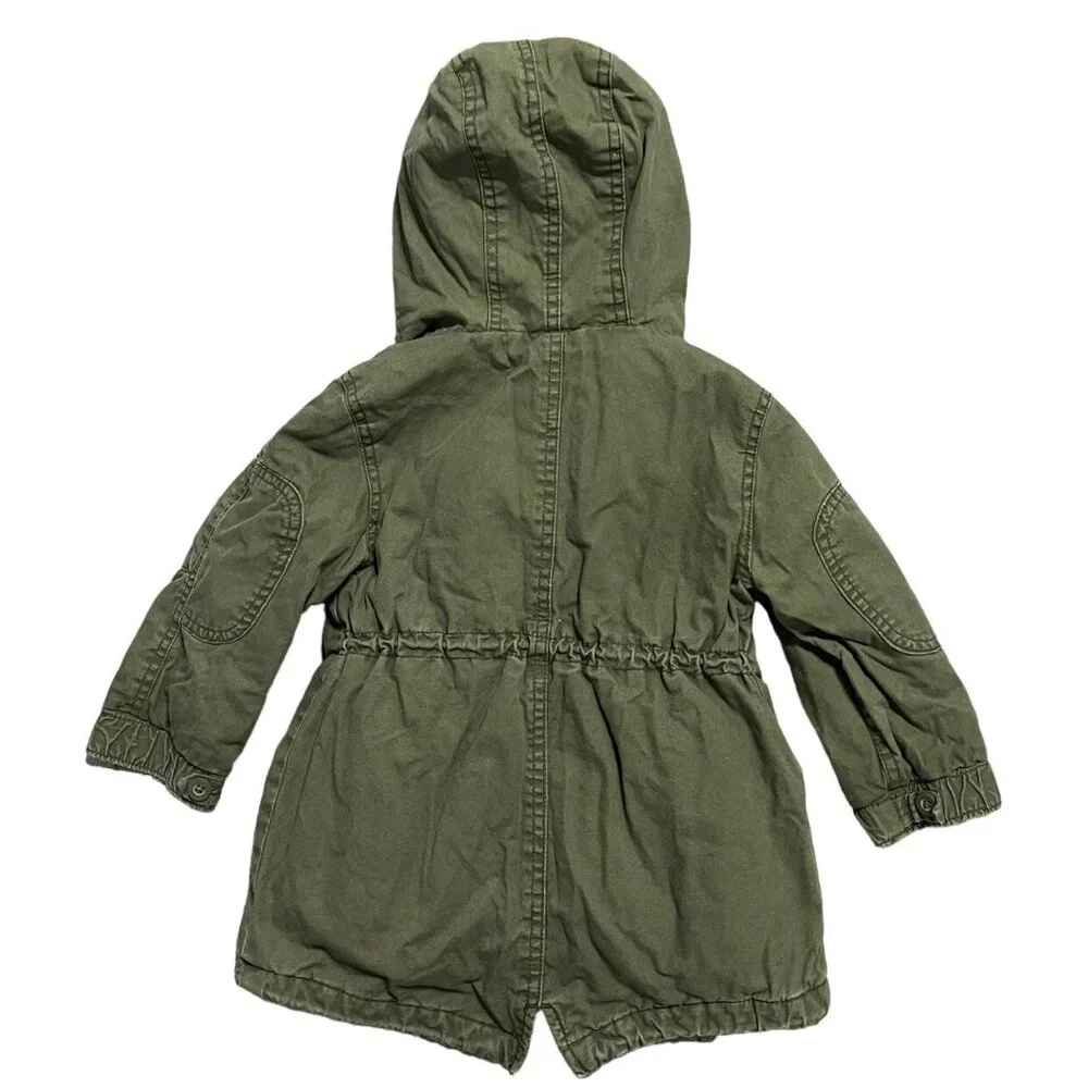 Baby Gap 2Y Olive Green 3-in-One Jacket